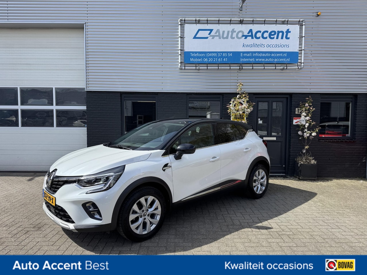 Renault Captur - 1.3 TCe 130 Intens Automaat/Cruise/Half-leder/57dkm... - AutoWereld.nl