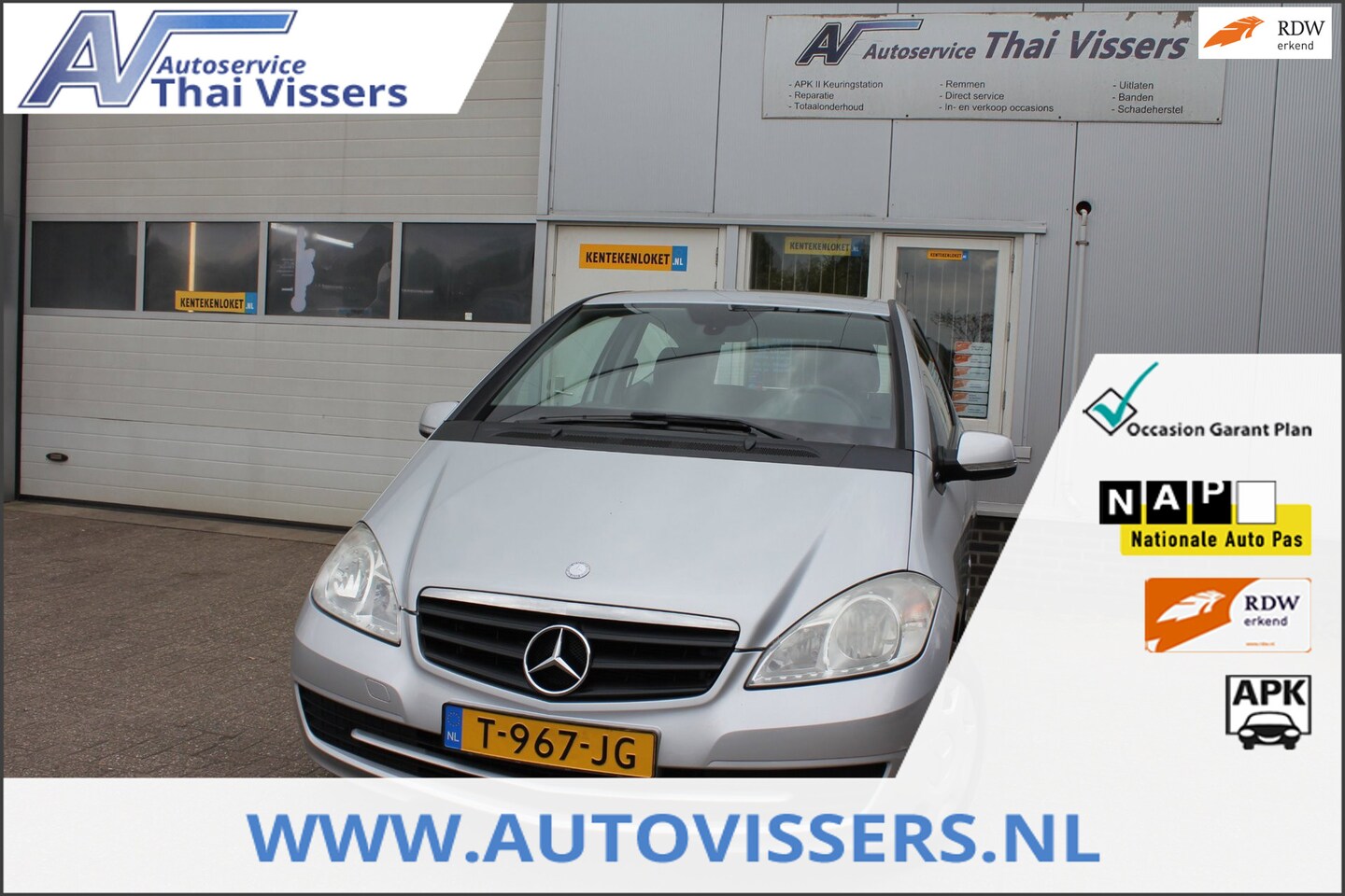 Mercedes-Benz A-klasse - 150 BlueEFFICIENCY Classic Airco Elektr pak Apk - AutoWereld.nl