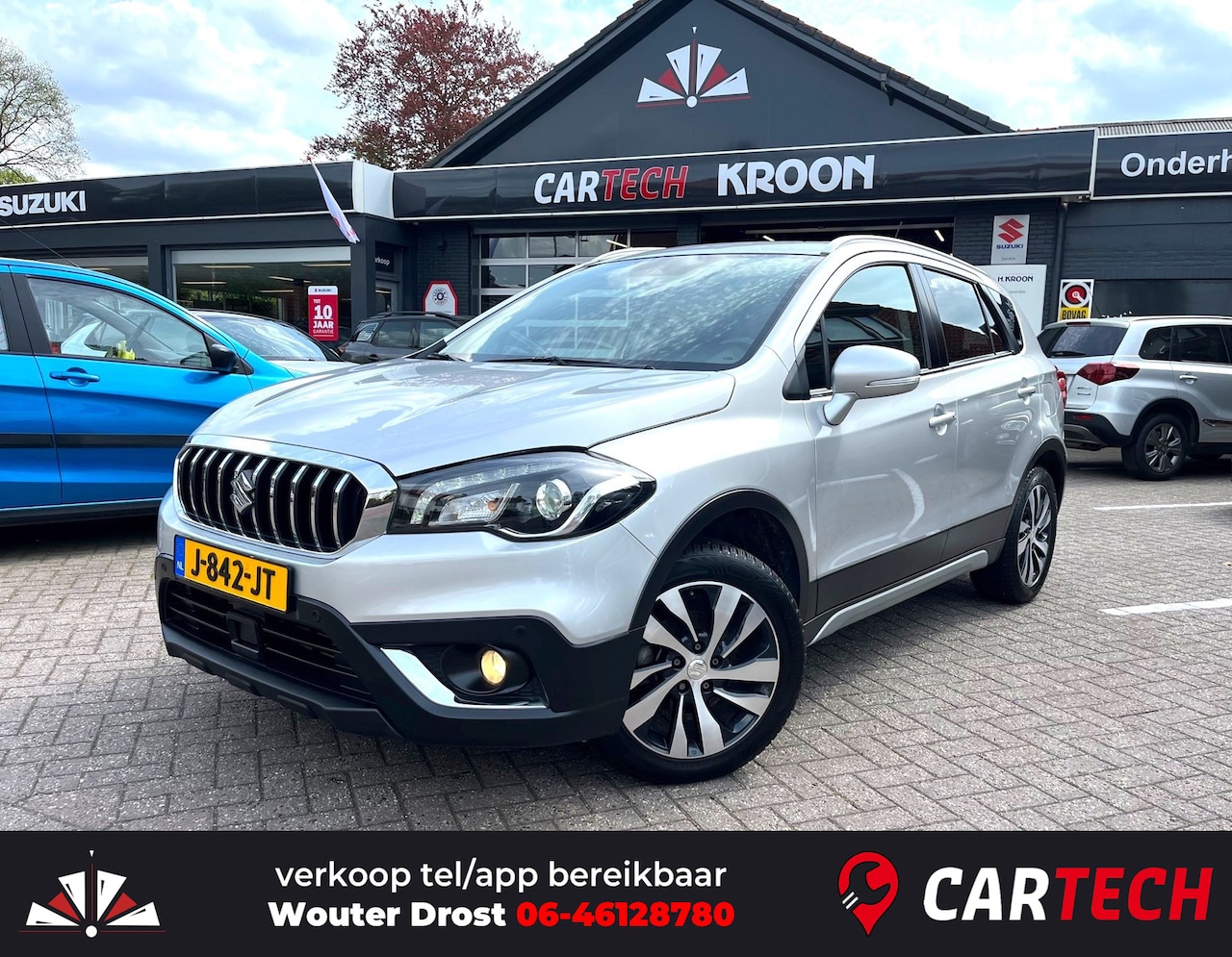 Suzuki S-Cross - 1.4 Boosterjet Style Smart Hybrid 1.4 Boosterjet Style Smart Hybrid, Panorama, trekhaak - AutoWereld.nl