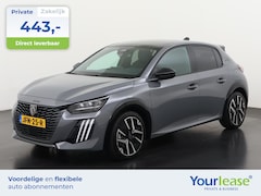 Peugeot 208 - 1.2 Hybrid 110 e-DCS6 GT | All-in 443, - Private Lease | Direct uit voorraad