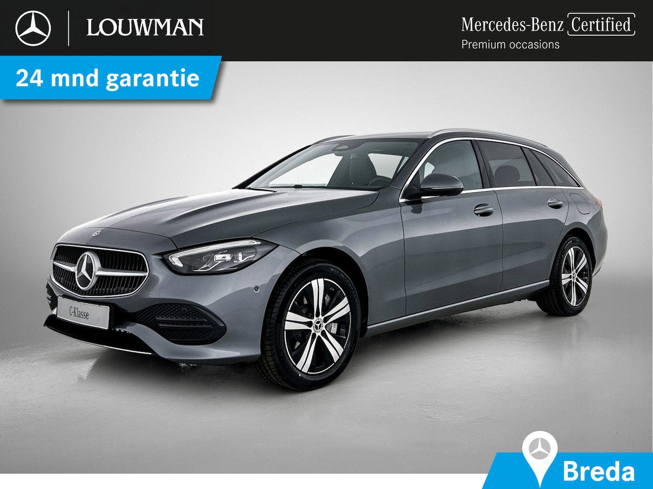 Mercedes-Benz C-klasse Estate - 300 e Business Solution |  Trekhaak | Warmtewerend, donkergetint glas | Antidiefstalpakket - AutoWereld.nl