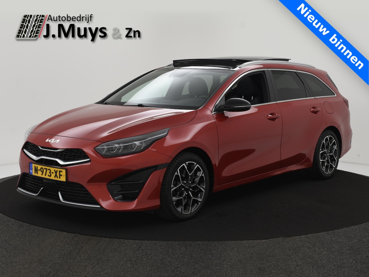 Kia Cee'd Sportswagon - Ceed 1.5 T-GDi 160pk GT-PlusLine TREKH|PANODAK|MEMORYSTOEL|WINTERPACK|ELEK.ACHTERKLEP|JBL| - AutoWereld.nl