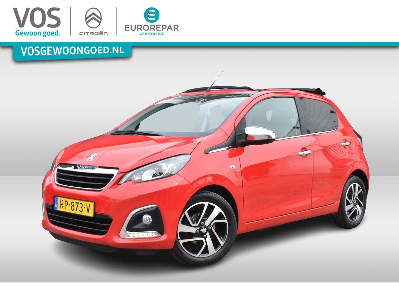 Peugeot 108 - 1.0 e-VTi Allure TOP! Open dak | navigatie | LM velgen | Airco | - AutoWereld.nl