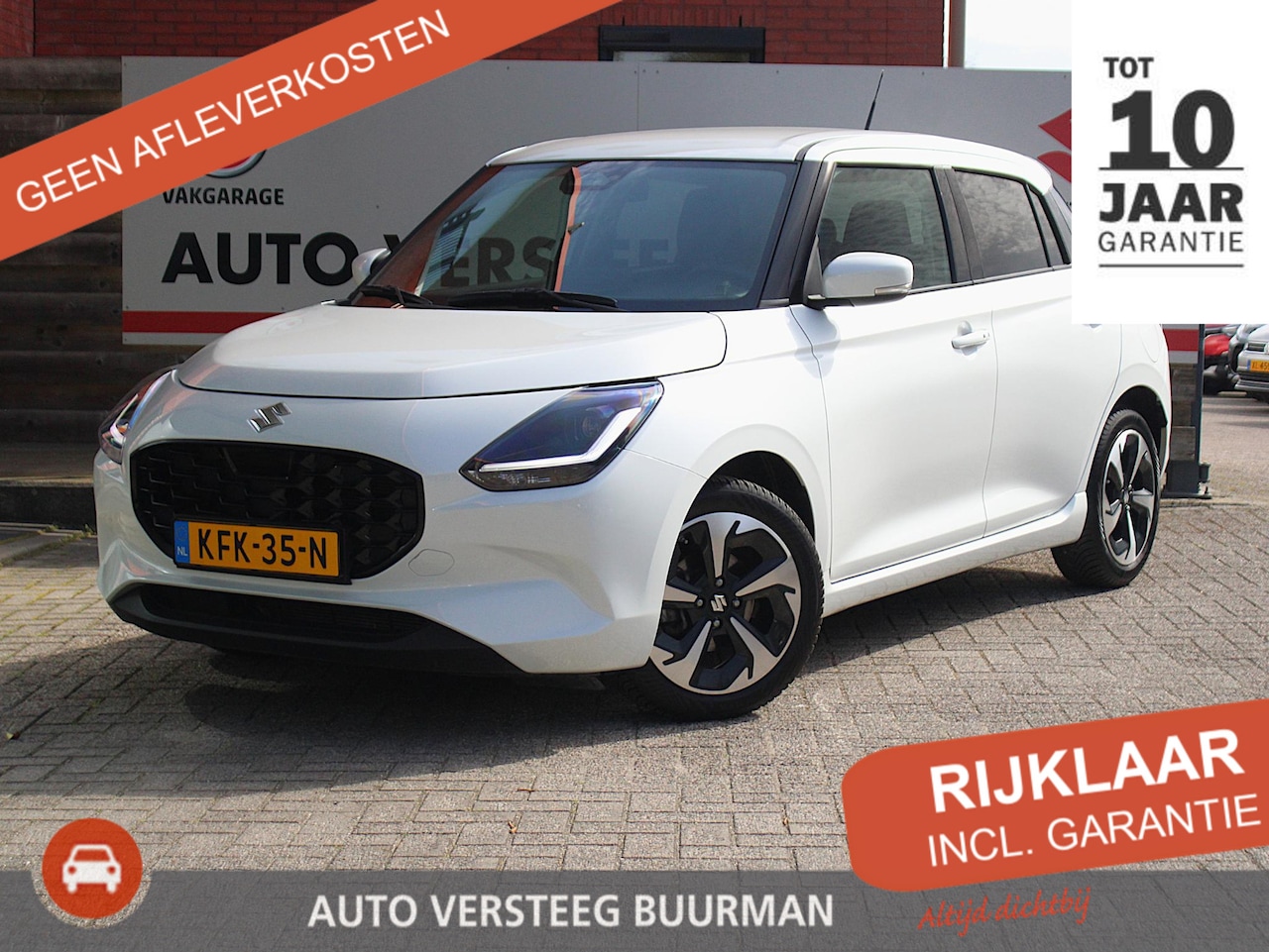 Suzuki Swift - 1.2 Style Smart Hybrid Navigatie, Cruise Control Adaptief, Stoelverwarming, Climate Contro - AutoWereld.nl