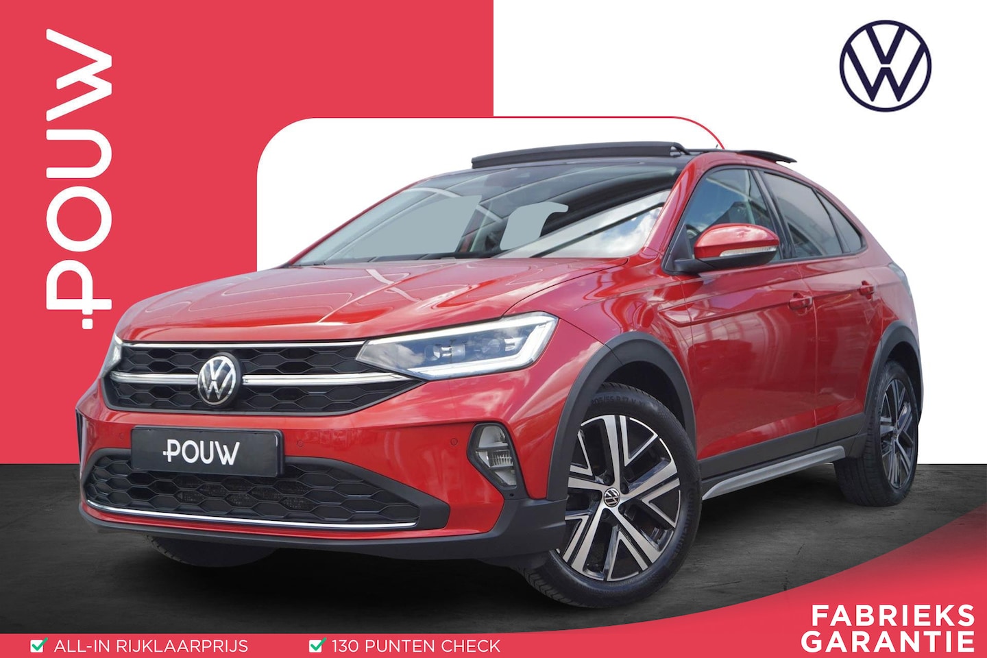 Volkswagen Taigo - 1.0 TSI 110pk DSG Style | Panoramadak | Keyless | iQ-Light | Achteruitrijcamera | - AutoWereld.nl