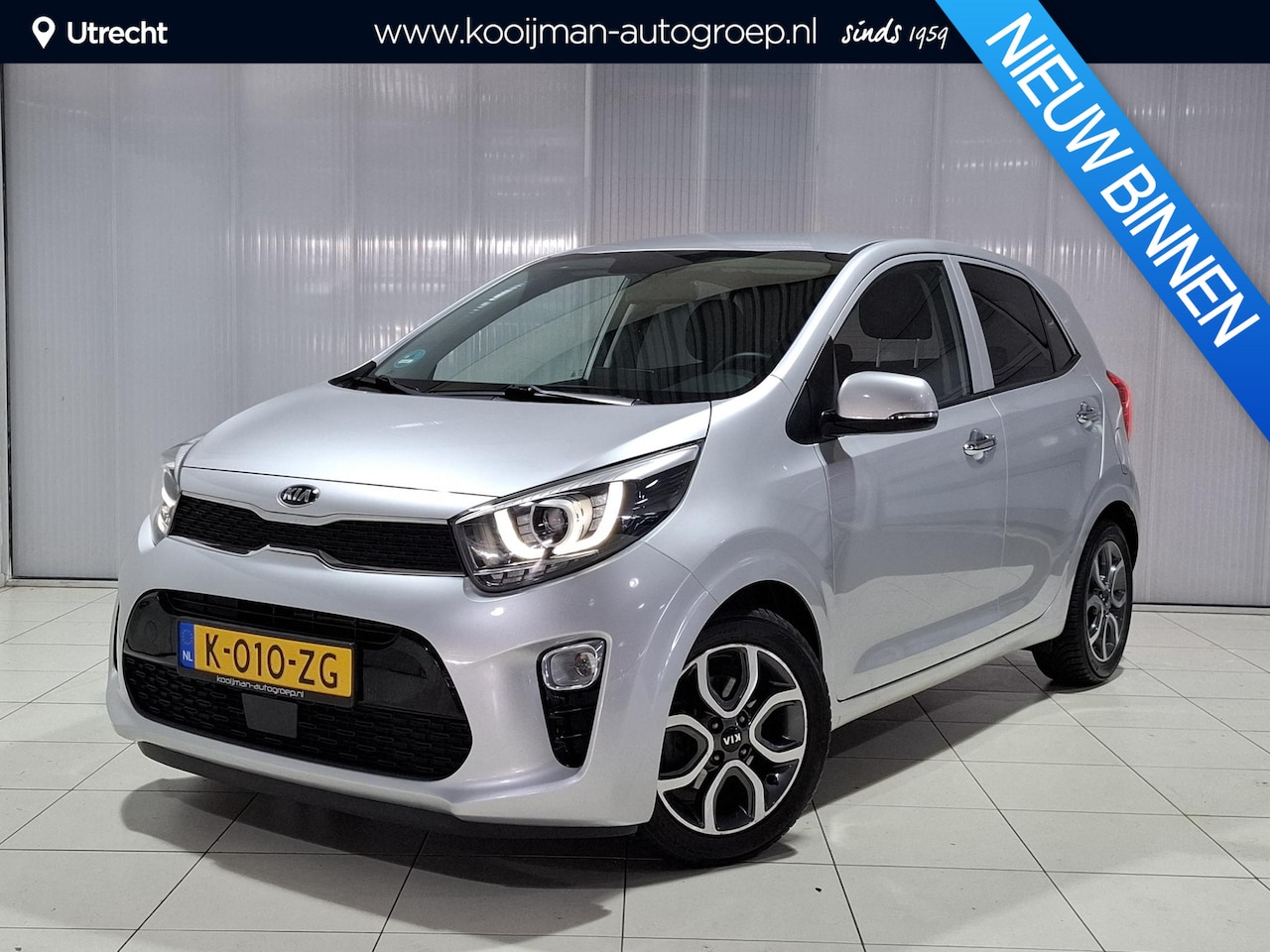 Kia Picanto - 1.0 DPi DynamicPlusLine Apple Carplay/Android Auto, Navigatie, Camera. - AutoWereld.nl
