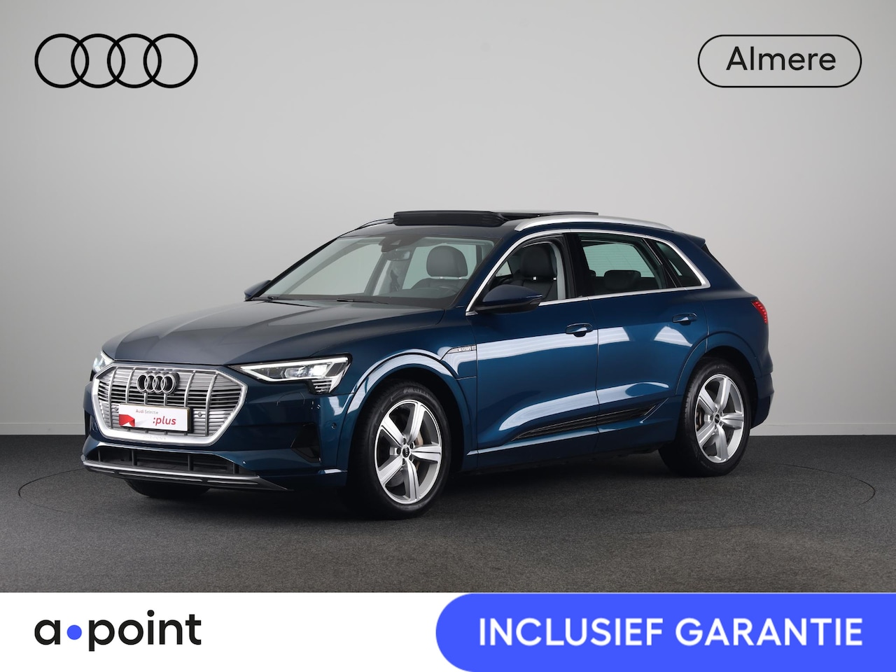 Audi e-tron - 55 quattro Business edition Plus 95 kWh 408 pk | SOH 91% | Navigatie | Panoramadak | Parke - AutoWereld.nl