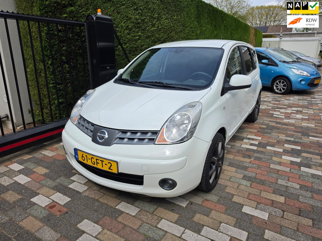 Nissan Note - 1.4 Life 2008 Airco Trekhaak Lage Km Lm velgen - AutoWereld.nl