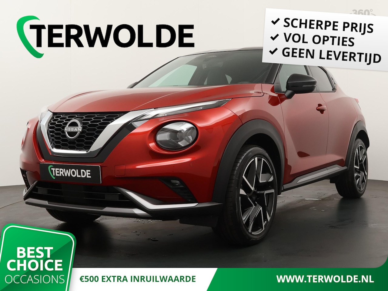 Nissan Juke - 1.0 DIG-T N-Design | Parkeercamera | Navigatie | Climate Control | - AutoWereld.nl