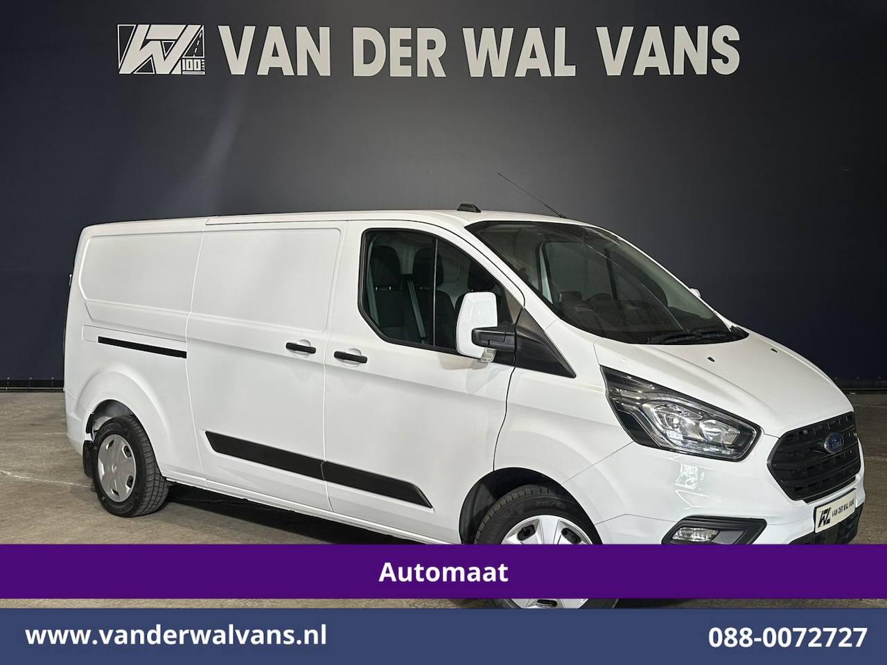 Ford Transit Custom - 2.0 TDCI 131pk Automaat L2H1 Inrichting Euro6 Airco | 2x zijdeur | Camera | Navigatie | LE - AutoWereld.nl