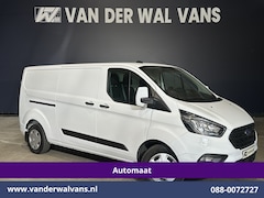 Ford Transit Custom - 2.0 TDCI 131pk Automaat L2H1 Inrichting Euro6 Airco | 2x zijdeur | Camera | Navigatie | LE