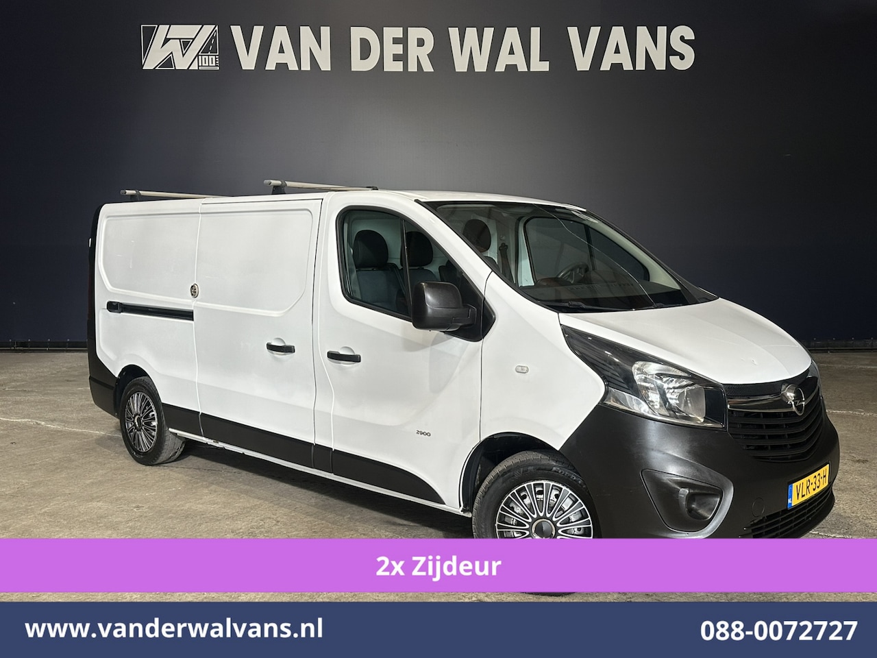 Opel Vivaro - 1.6 CDTI 120pk L2H1 Inrichting Airco | 2x zijdeur | Dakdragers | Trekhaak Bijrijdersbank - AutoWereld.nl