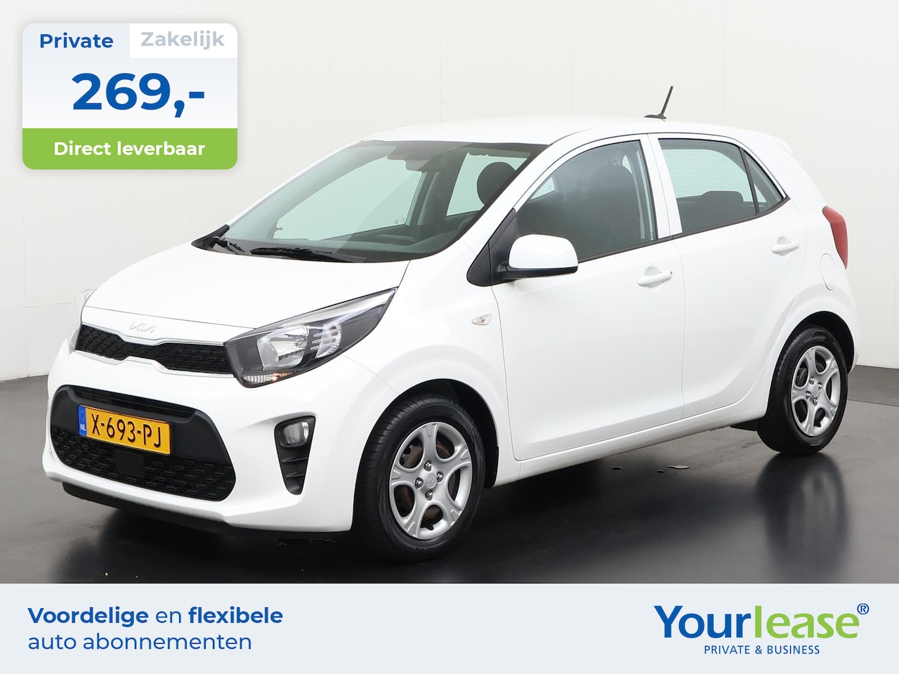 Kia Picanto - 1.0 DPi ComfortLine | All-in 269,- Private Lease | Direct uit voorraad - AutoWereld.nl