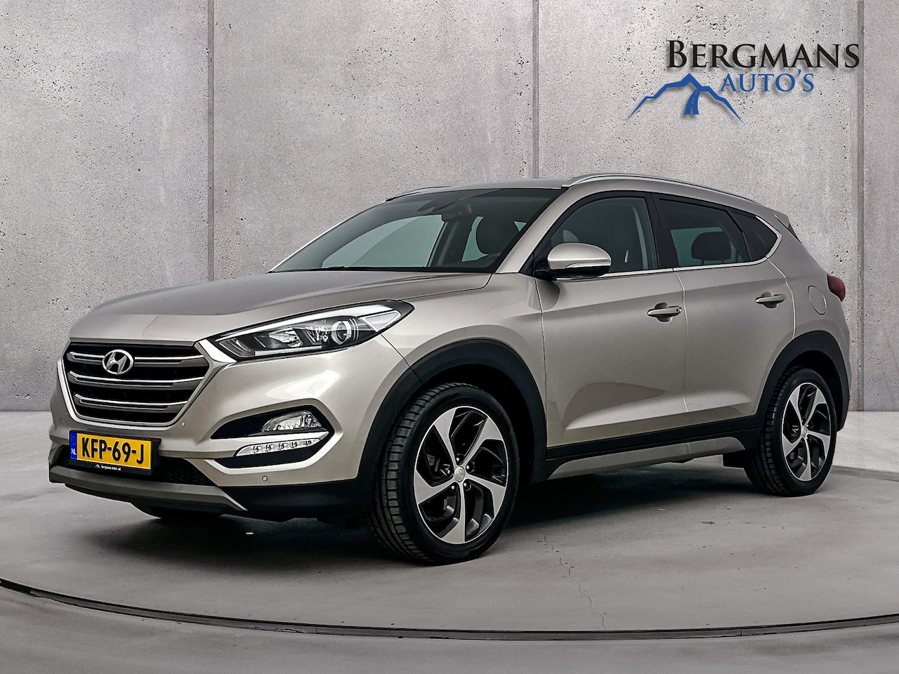 Hyundai Tucson - 1.6 T-GDi Comfort 4WD // LEDER // CAMERA // STOELVERWARMING // - AutoWereld.nl