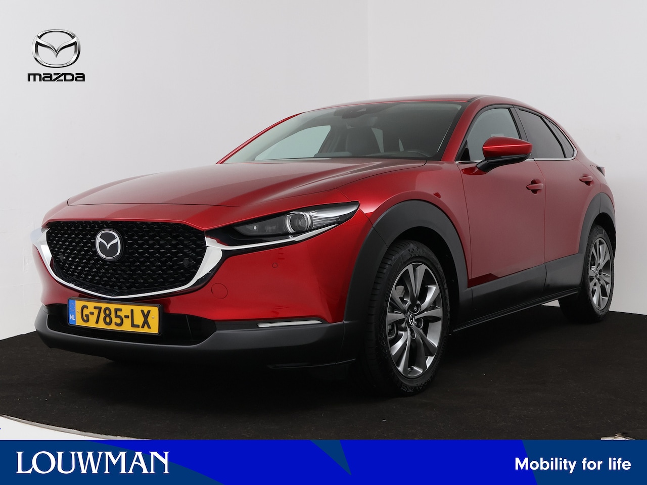 Mazda CX-30 - 2.0 e-SkyActiv-X M Hybrid Luxury | Trekhaak | Leder | BOSE | - AutoWereld.nl