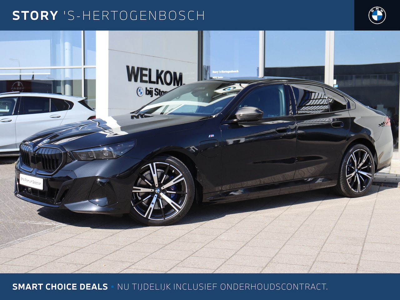 BMW 5-serie - 530e M Sport Automaat / Trekhaak / M Multifunctionele Stoelen / Bowers & Wilkins / Adaptie - AutoWereld.nl