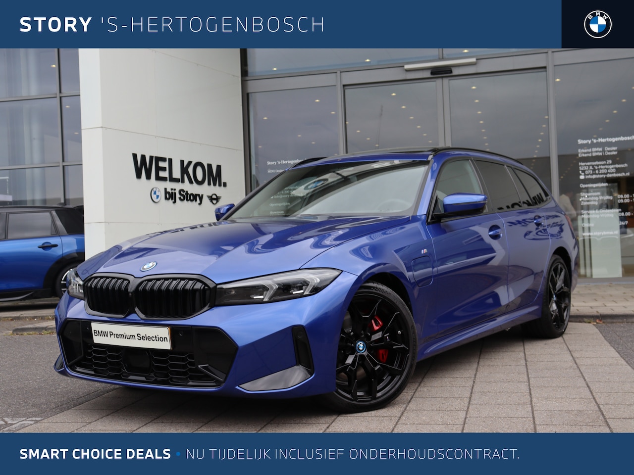 BMW 3-serie Touring - 330e High Executive M Sport Automaat / Panoramadak / Sportstoelen / Parking Assistant Plus - AutoWereld.nl