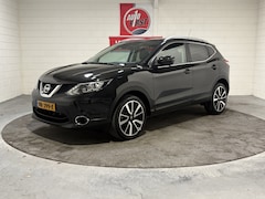 Nissan Qashqai - 1.2 Tekna, NL auto, Lage km stand, Leer, Panoramadak, 360 camera, Cruise, Clima, Trekhaak,