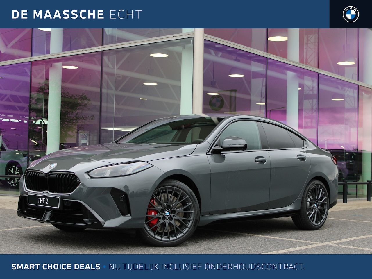 BMW 2-serie Gran Coupé - 220 High Executive M Sport Automaat / Sportstoelen / M Adaptief onderstel / Parking Assist - AutoWereld.nl