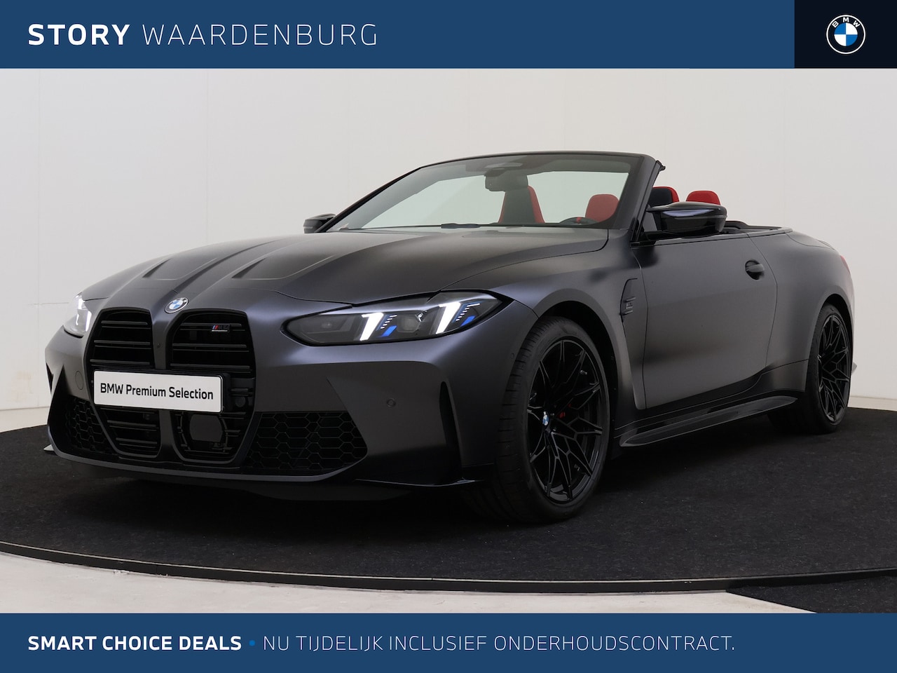 BMW 4-serie Cabrio - M4 xDrive High Executive Competition Automaat / M Drive Professional / R44 Uitlaat / M Car - AutoWereld.nl