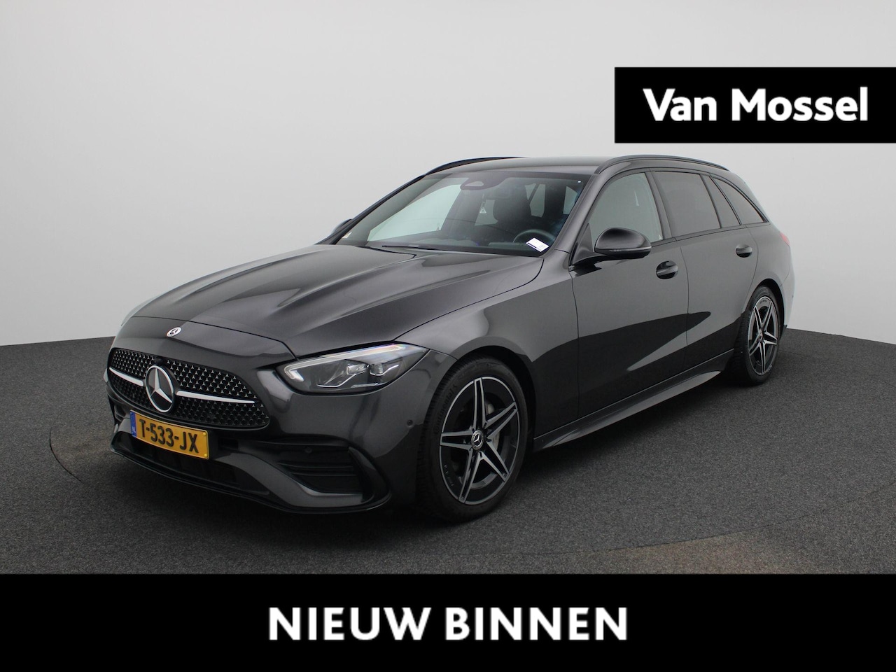 Mercedes-Benz C-klasse Estate - 180 AMG Line | AUTOMAAT | ACHTERUITRIJCAMERA | SFEERVERLICHTING | ELEKTRISCHE KOFFERKLEP | - AutoWereld.nl