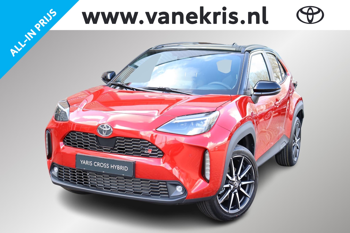 Toyota Yaris Cross - 1.5 Hybrid 130 GR SPORT, GR SPORT Plus Pack , Nieuw en direct leverbaar met €2.000 inruilv - AutoWereld.nl