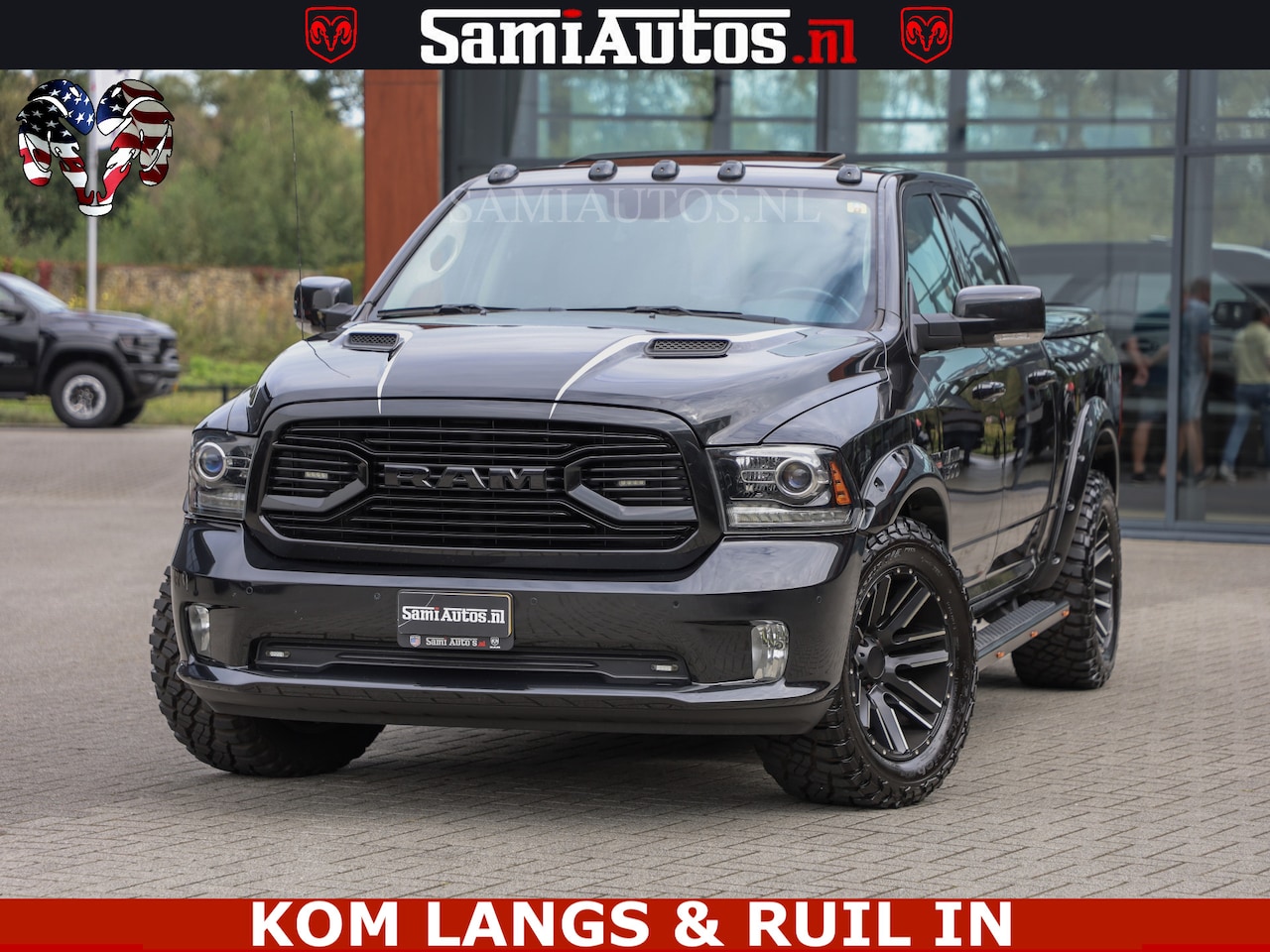 Dodge Ram Pick Up - HULK | BTW VRIJ MARGE | 5.7 V8 4x4 | SPORT | TOP STAAT | DUBBELE CABINE | 5 PERSOONS | - AutoWereld.nl