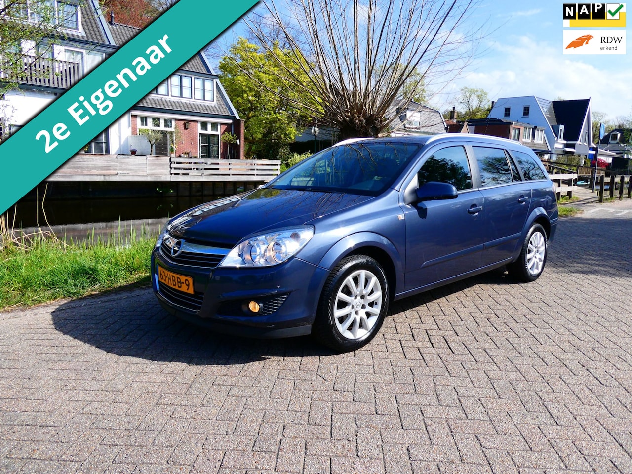 Opel Astra Wagon - 1.6 Temptation 116pk Airco Cruise Trekhaak 1100kg. - AutoWereld.nl