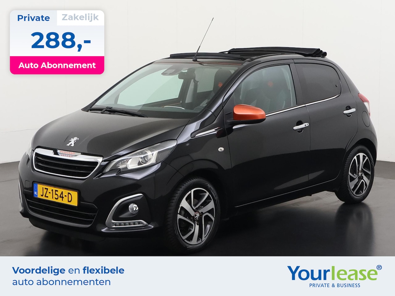 Peugeot 108 - 1.2 Puretech TOP! Roland Garros | All-in 288,- Private Lease | Direct uit voorraad - AutoWereld.nl