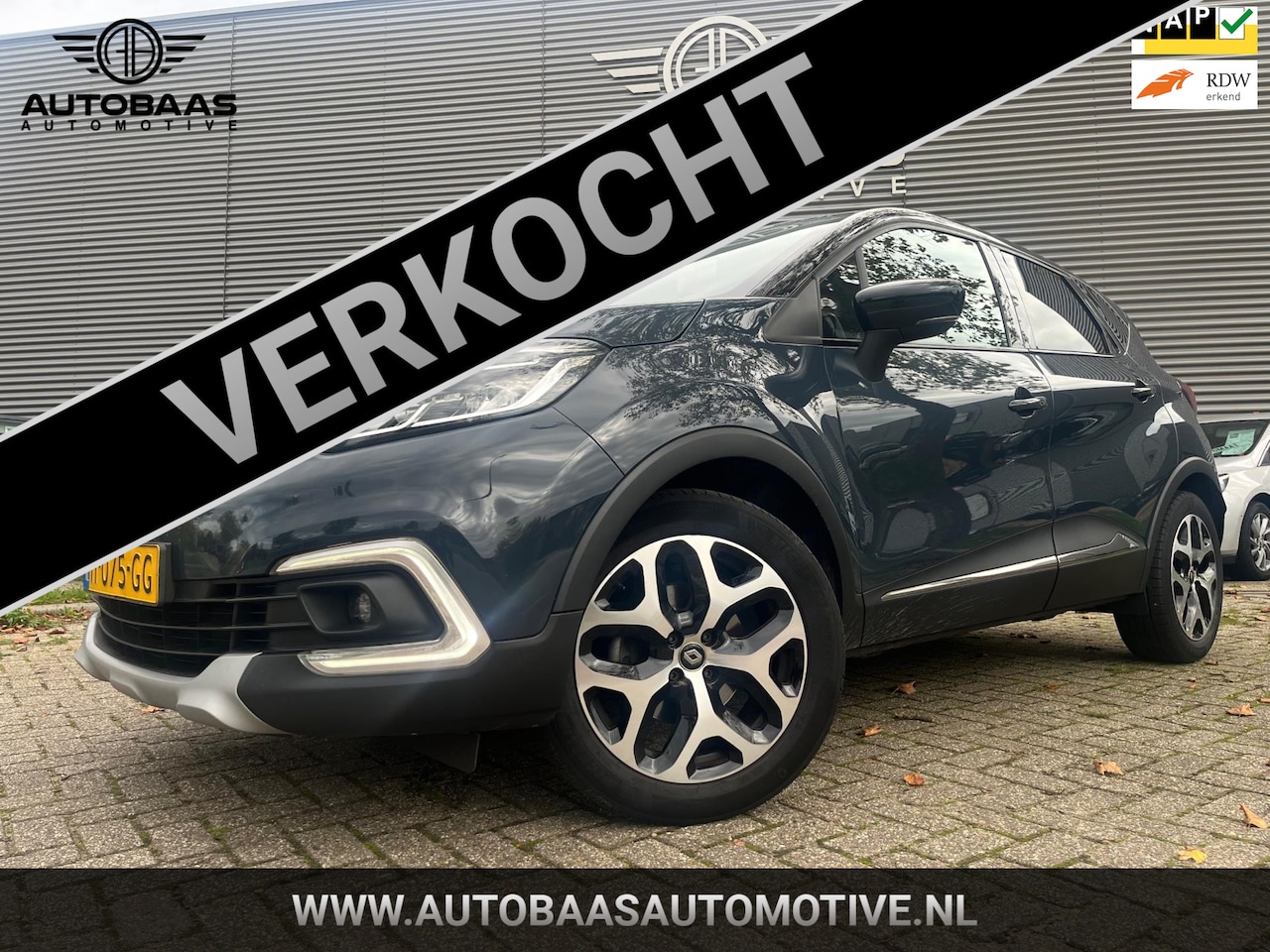 Renault Captur - 1.3 TCe Intens **NW APK 02-2027** AUTOMAAT+NL-AUTO+1EIG+NAP+NAVI+TREKHAAK+PARKEERSENSOREN+ - AutoWereld.nl