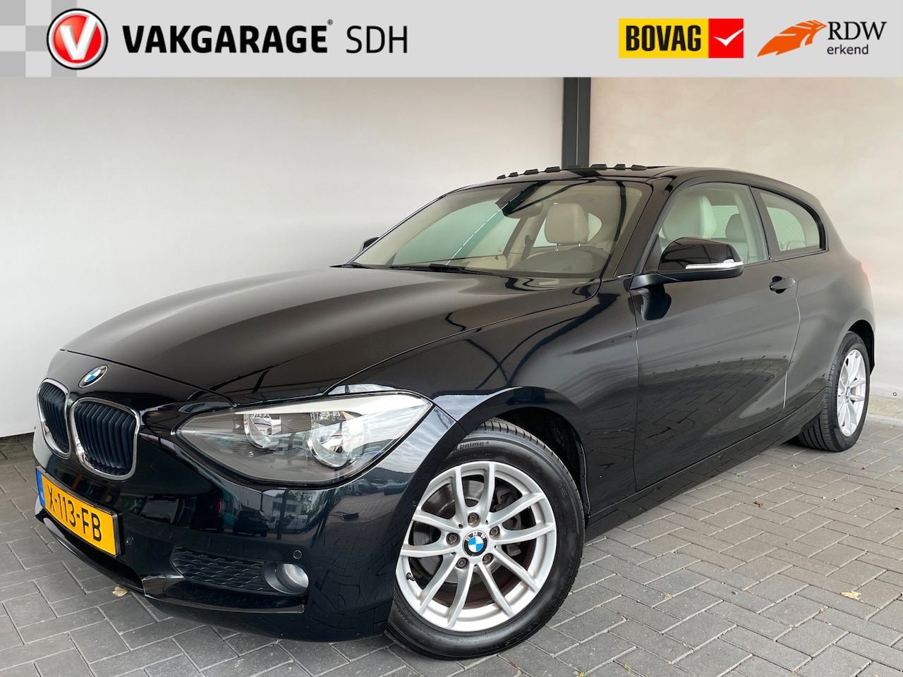 BMW 1-serie - 114i EDE High Executive|Leder|Schuif-Kanteldak - AutoWereld.nl