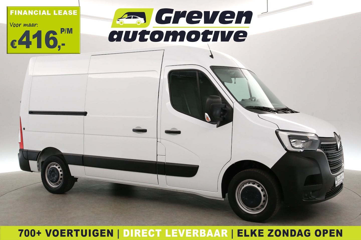 Renault Master - 2.3 L2H2 | Airco | 3 Zits | Trekhaak | Parkeersens. | Elektrpakket - AutoWereld.nl