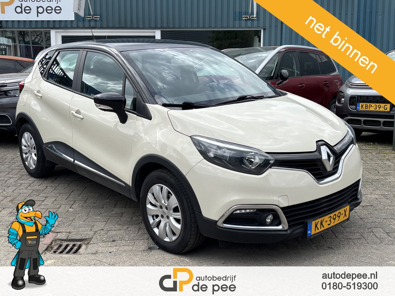 Renault Captur - 0.9 TCe Dynamique GARANTIE/AIRCO/CRUISE/TREKHAAK/LICHTMETAAL/PDC rijklaarprijs! - AutoWereld.nl