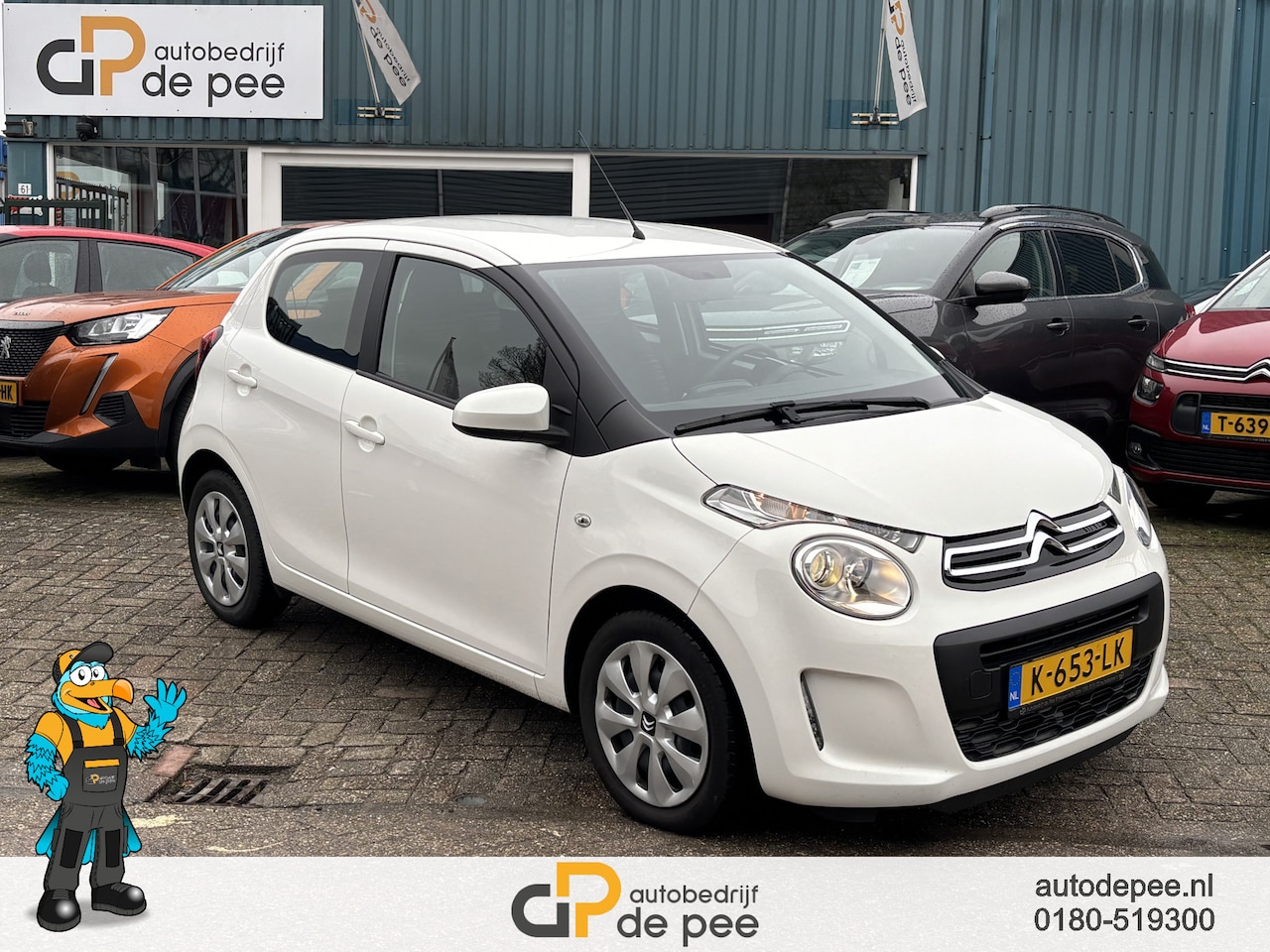 Citroën C1 - 1.0 VTi Feel GARANTIE/5-DEURS/AIRCO/EL.RAMEN/BLUETOOTH/CV+AB rijklaarprijs! - AutoWereld.nl
