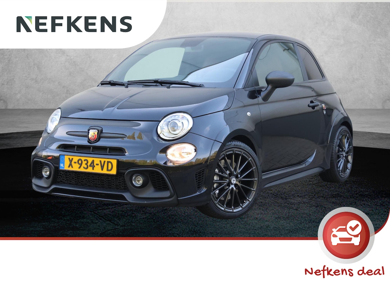 Fiat 500 Abarth - 1.4 T-Jet Abarth Competizione 70th Anniversary | Apple Carplay/Android Auto | Leder en alc - AutoWereld.nl