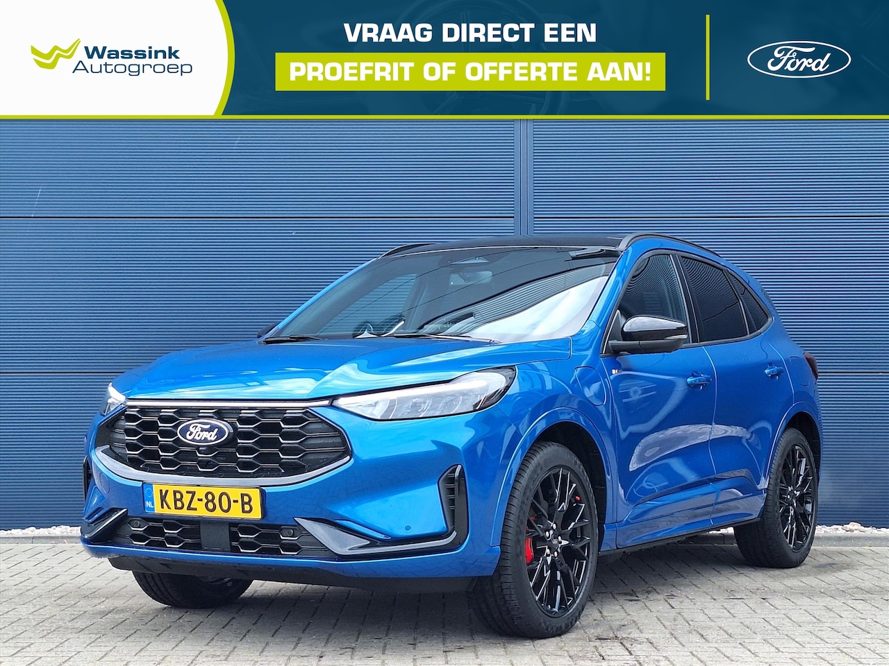 Ford Kuga - 2.5 PHEV 243pk e-CVT Sound Edition | Winter Pack | Panoramisch Schuif-kanteldak | B&O Prem - AutoWereld.nl