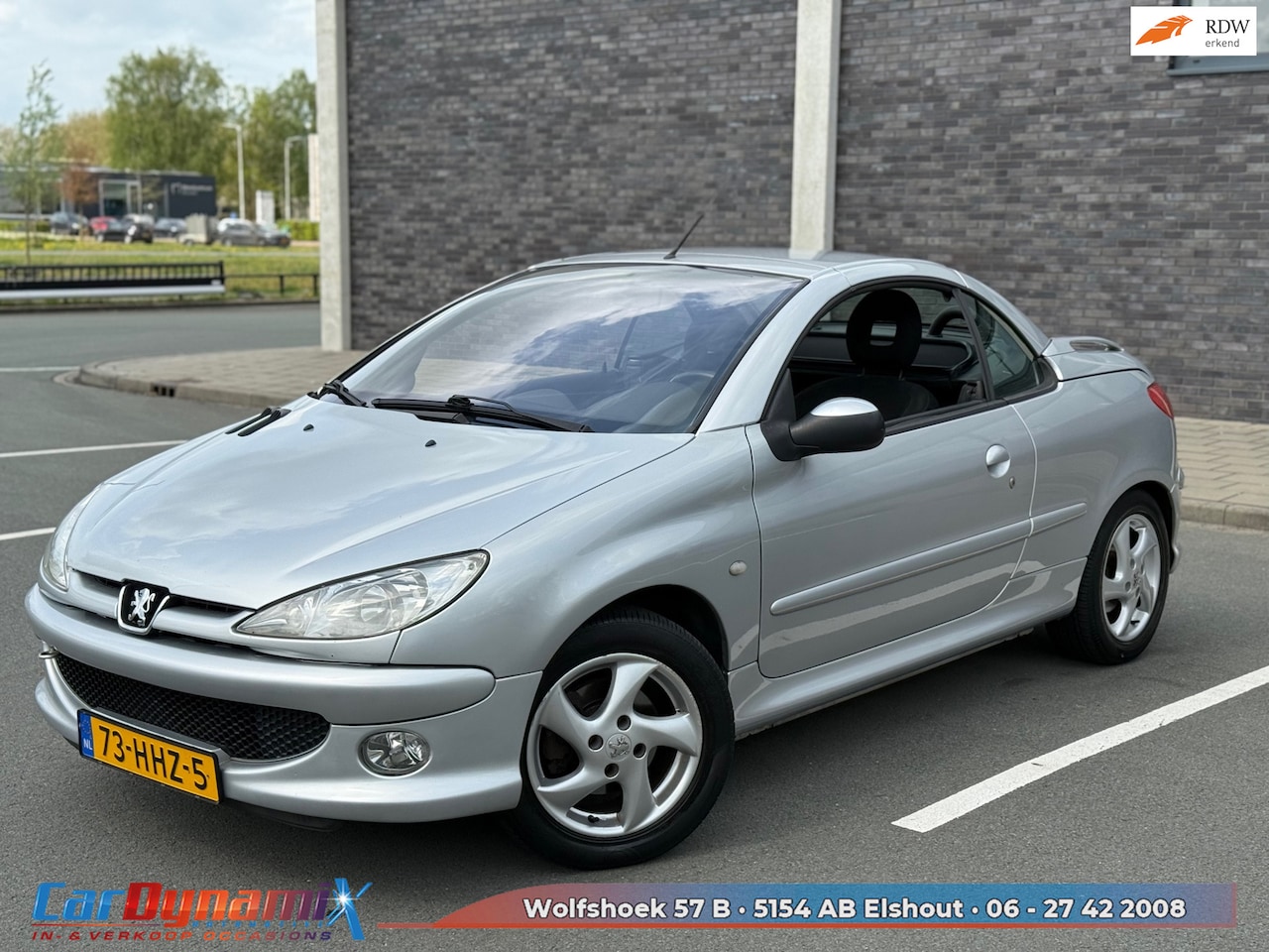 Peugeot 206 CC - 1.6-16V | Airco | LMV | Cabrio Werkt | Rijd Schakelt goed - AutoWereld.nl
