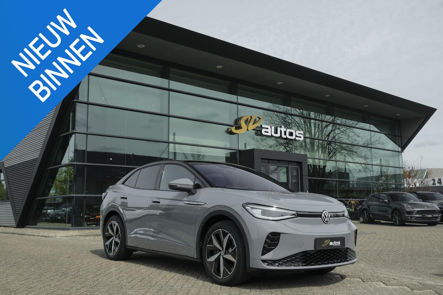 Volkswagen ID.5 - GTX 300pk 77 kWh Sportstoelen Warmtepomp Trekhaak elektrisch NLauto 1e Eigenaar - AutoWereld.nl