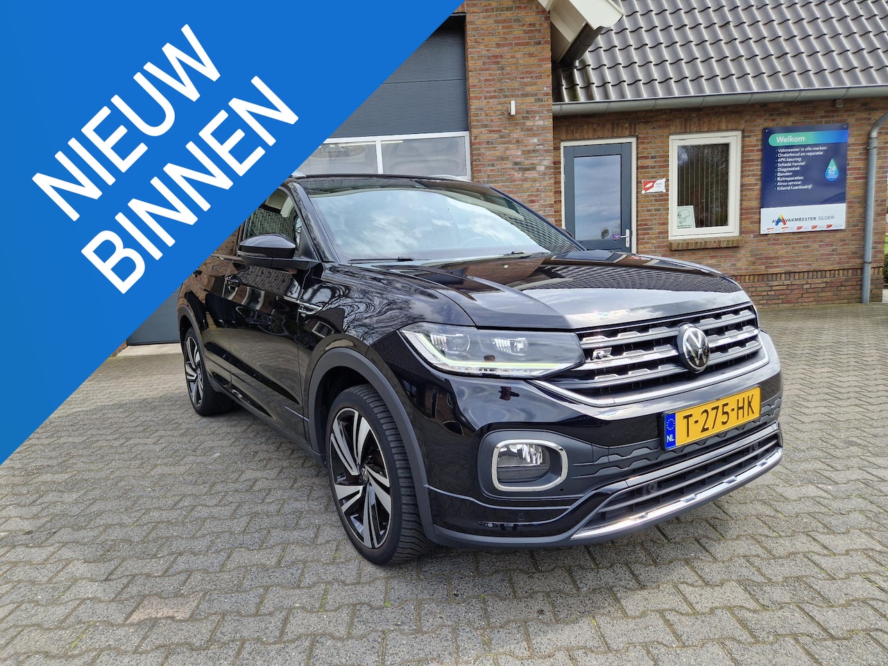 Volkswagen T-Cross - 1.0 TSI R-Line nieuwstaat NED. AUTO !! - AutoWereld.nl