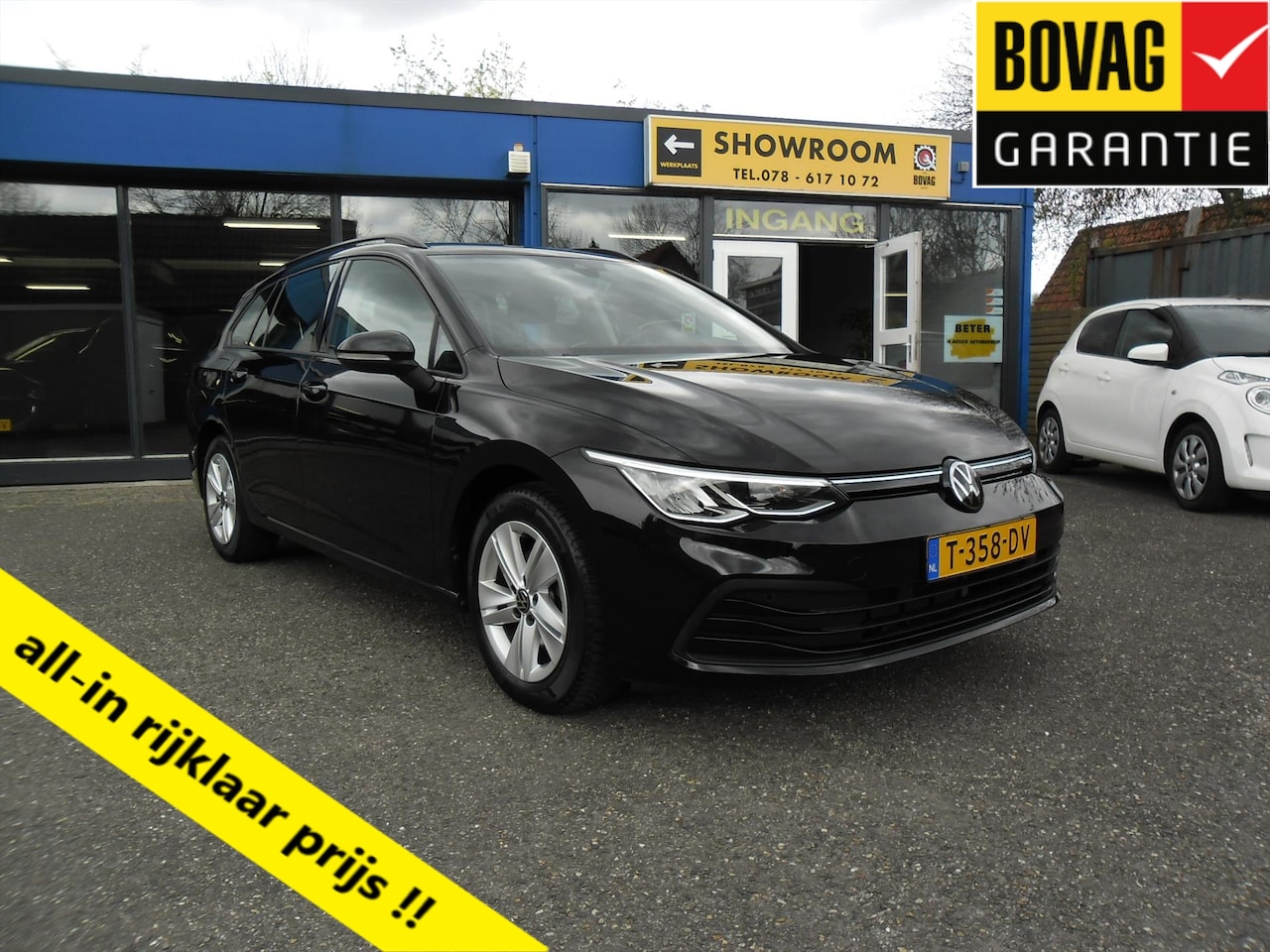 Volkswagen Golf Variant - 1.0 eTSI 110PK HYBRID AUTOMAAT LIFE PLUS NAV ECC LMV PDC LED 45236 KM RIJKLAARPRIJS - AutoWereld.nl