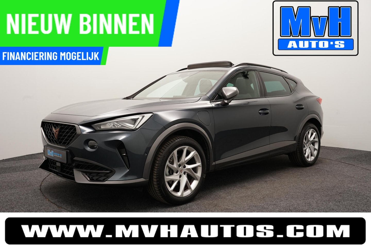 CUPRA Formentor - 1.4 e-Hybrid|PANO|STUUR.VERW|CAMERA|ACC|LED - AutoWereld.nl