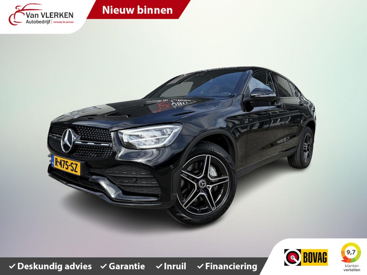 Mercedes-Benz GLC-klasse Coupé - 300e 4MATIC AMG Schuifdak ADAPTIVE CR. TREKHAAK - AutoWereld.nl