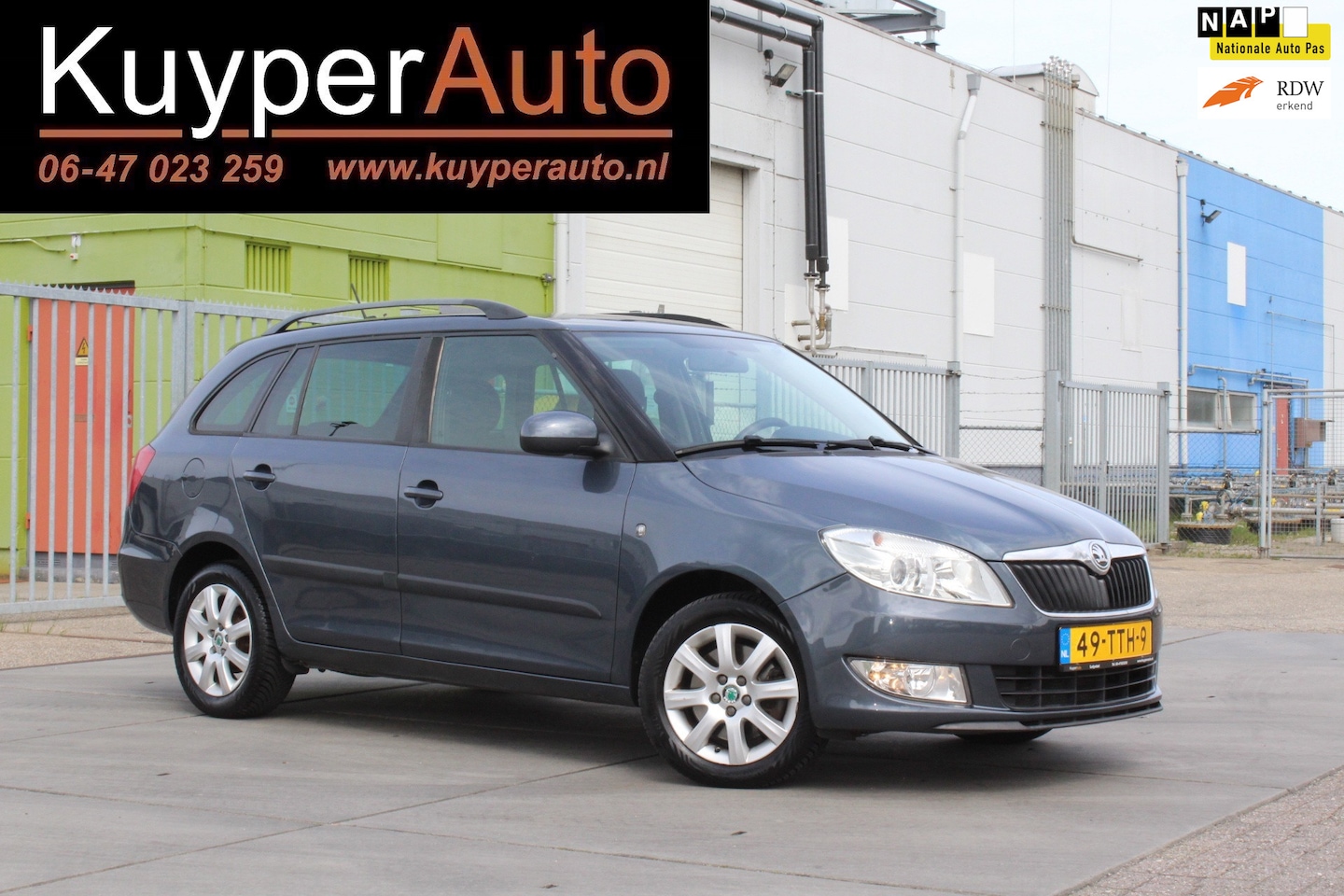 Skoda Fabia Combi - 1.2 TSI Ambition automaat dsg trekhaak navi airco cruise - AutoWereld.nl