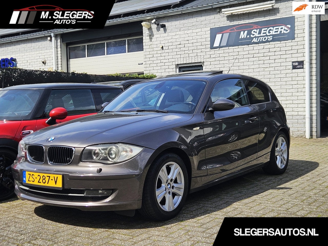 BMW 1-serie - 118i*Panodak*Airco*Cruise*Xenon*APK 2027 - AutoWereld.nl