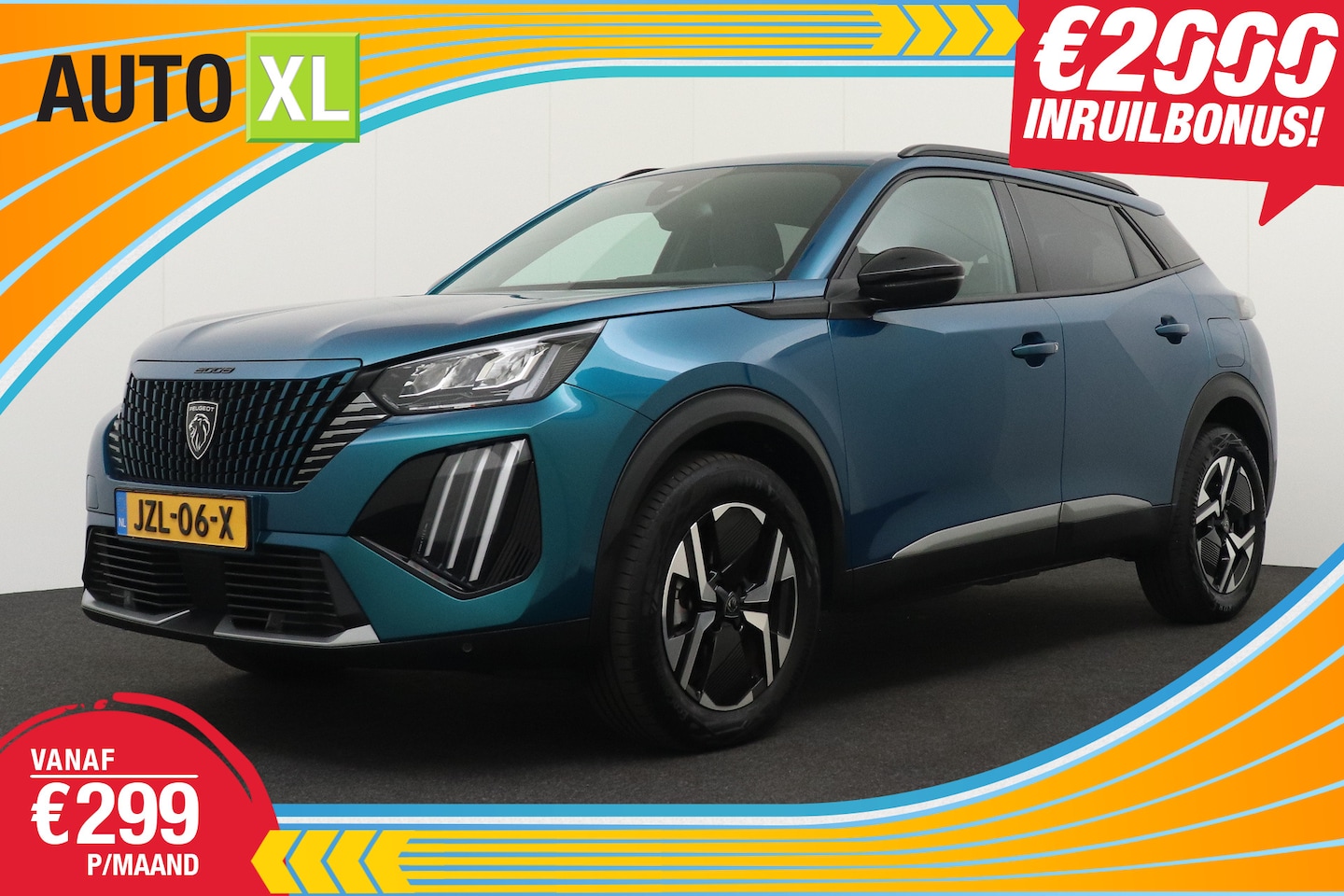 Peugeot 2008 - 158 PK Aut. Hybrid Allure Carplay Half-Leder Climate 17'LMV LED - AutoWereld.nl