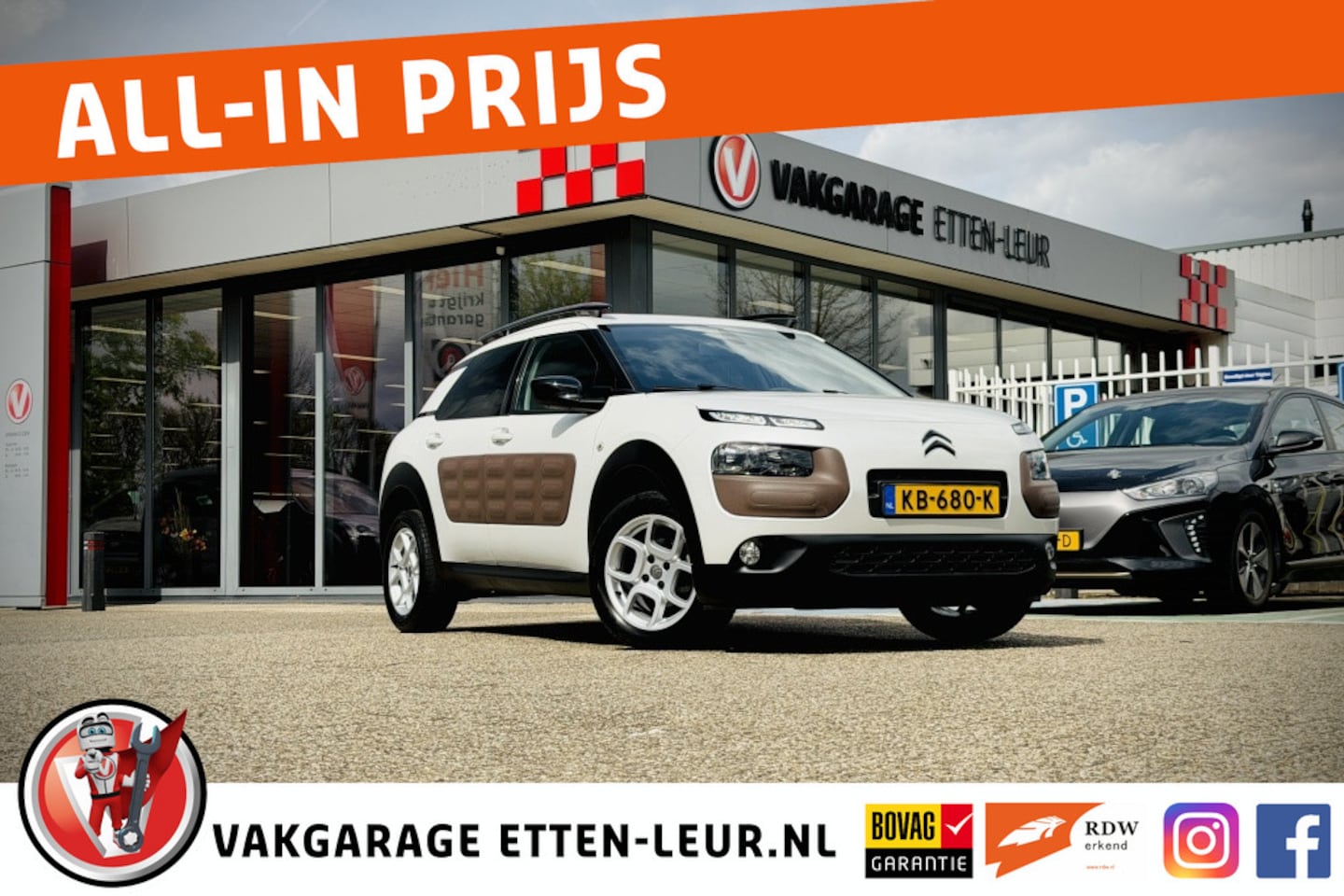 Citroën C4 Cactus - 1.2 82PK Shine | CAMERA | CLIMA | CRUISE - AutoWereld.nl
