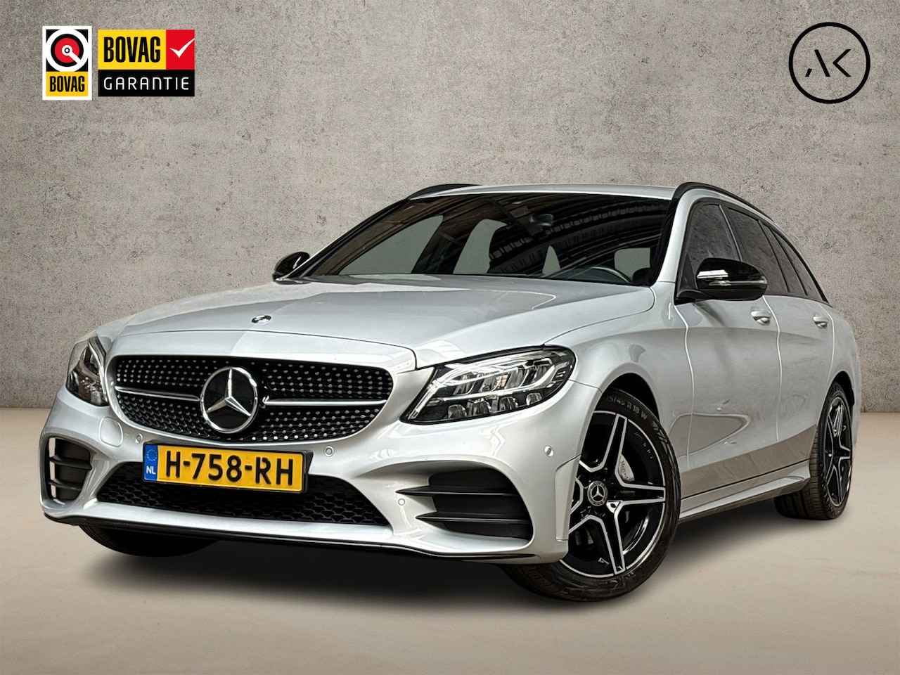 Mercedes-Benz C-klasse - 160 AMG Sport Automaat (VIRTUAL COCKPIT, APPLE CARPLAY, GROOT NAVI, LEDER/ALCANTARA, CAMER - AutoWereld.nl