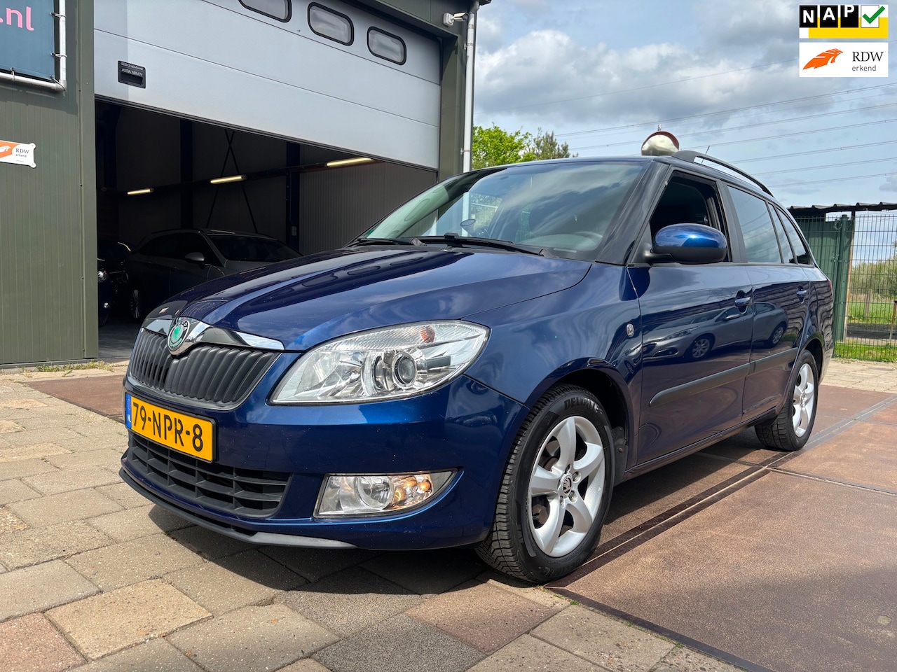 Skoda Fabia Combi - 1.2 TDI Greenline Airco Cruise Nette Staat - AutoWereld.nl