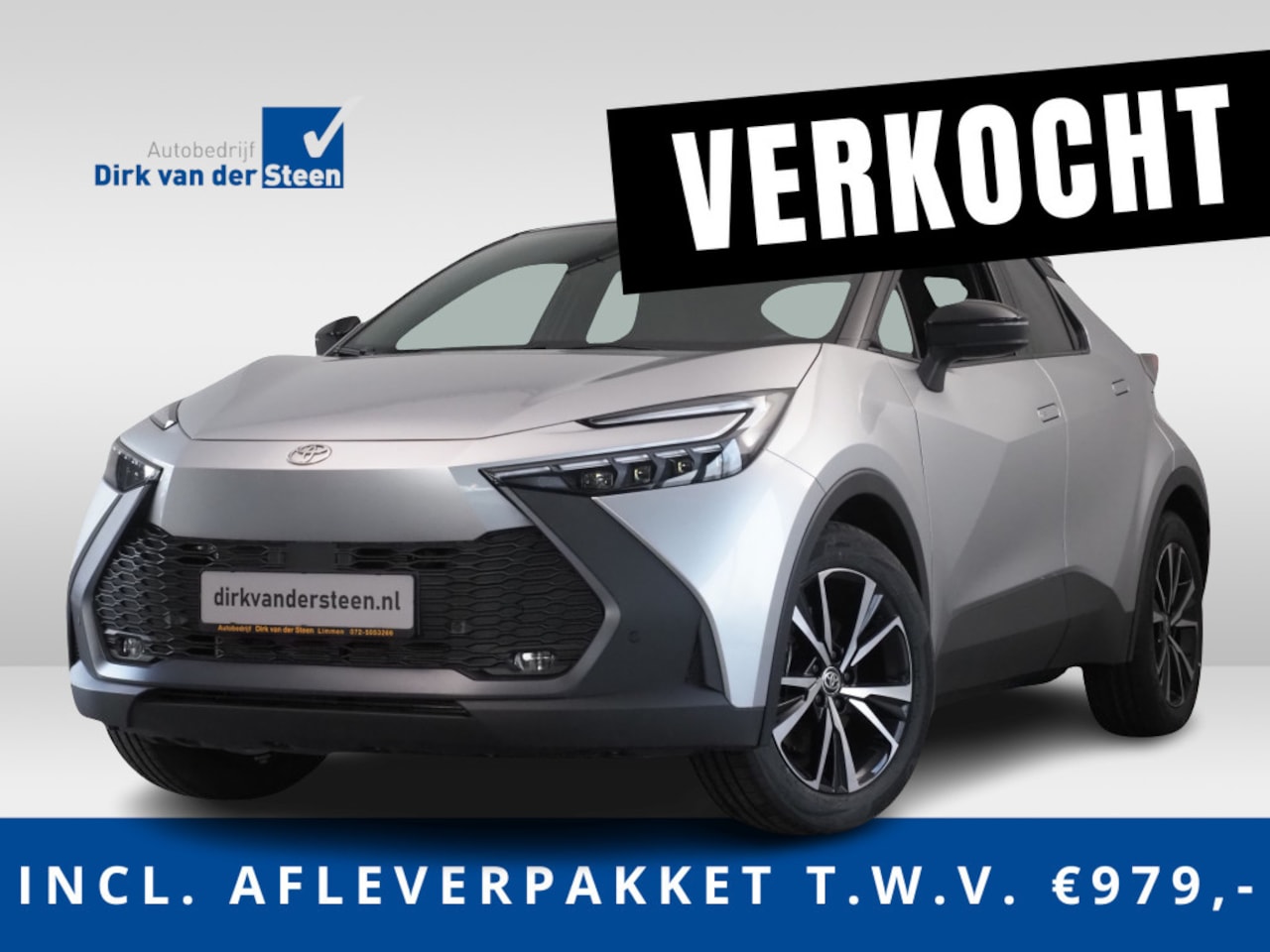 Toyota C-HR - 2.0 Plug-in Hybrid 220 Dynamic | Apple carplay & Android auto | Stuurwiel verwarming | Opl - AutoWereld.nl