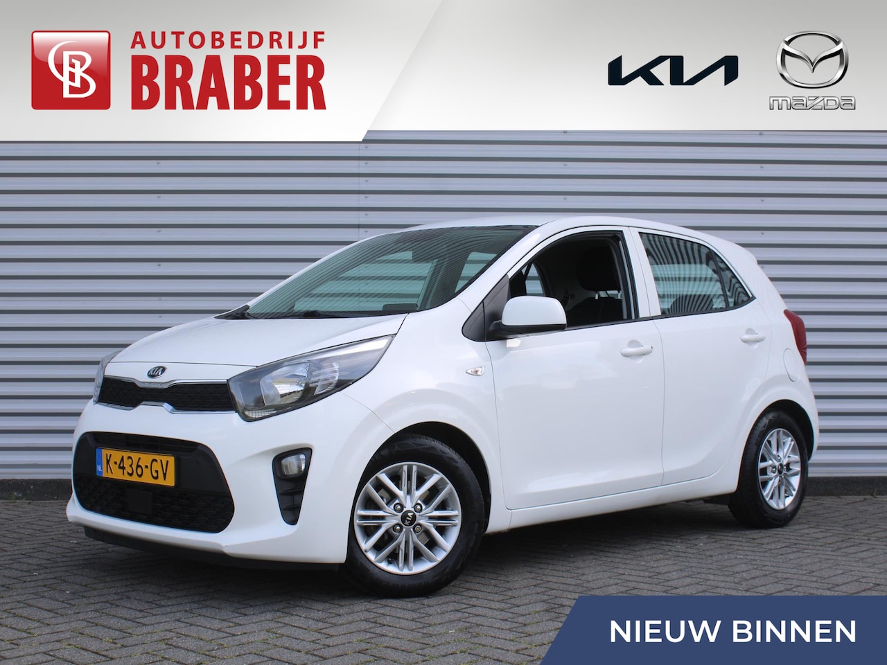 Kia Picanto - 1.0 DPi DynamicLine | Trekhaak | Camera | Parkeersensor v+a | Navi | Apple Carplay/Android - AutoWereld.nl